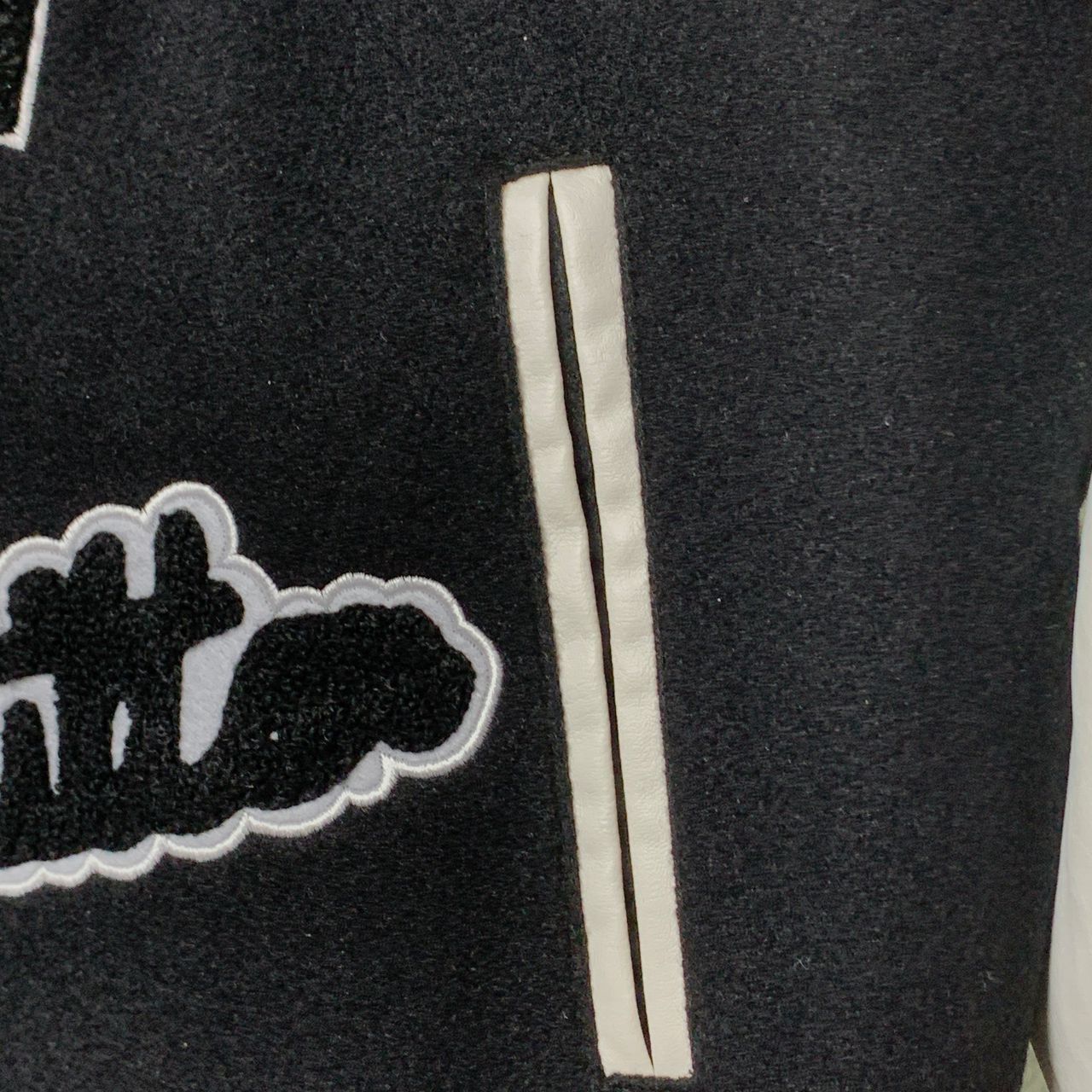 LV Varsity Jacket 'BLACK'