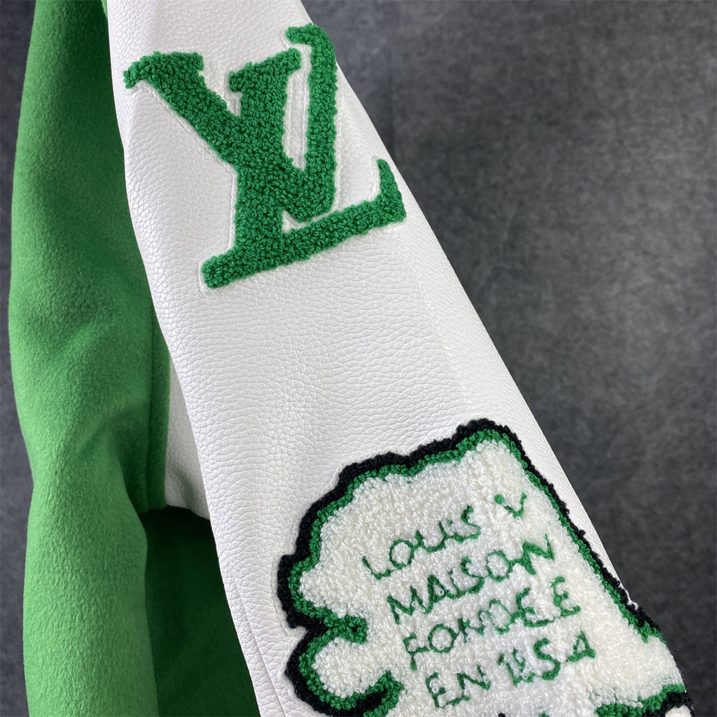 LV Varsity Jacket 'Green'