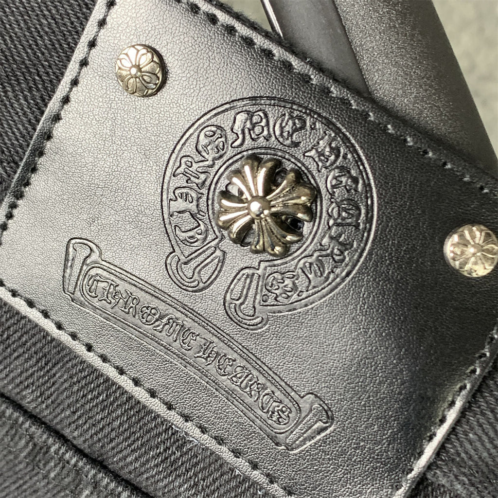 CHROME HEARTS CROSS PATCH DENIM Jeans (MIAMI EXCLUSIVE)