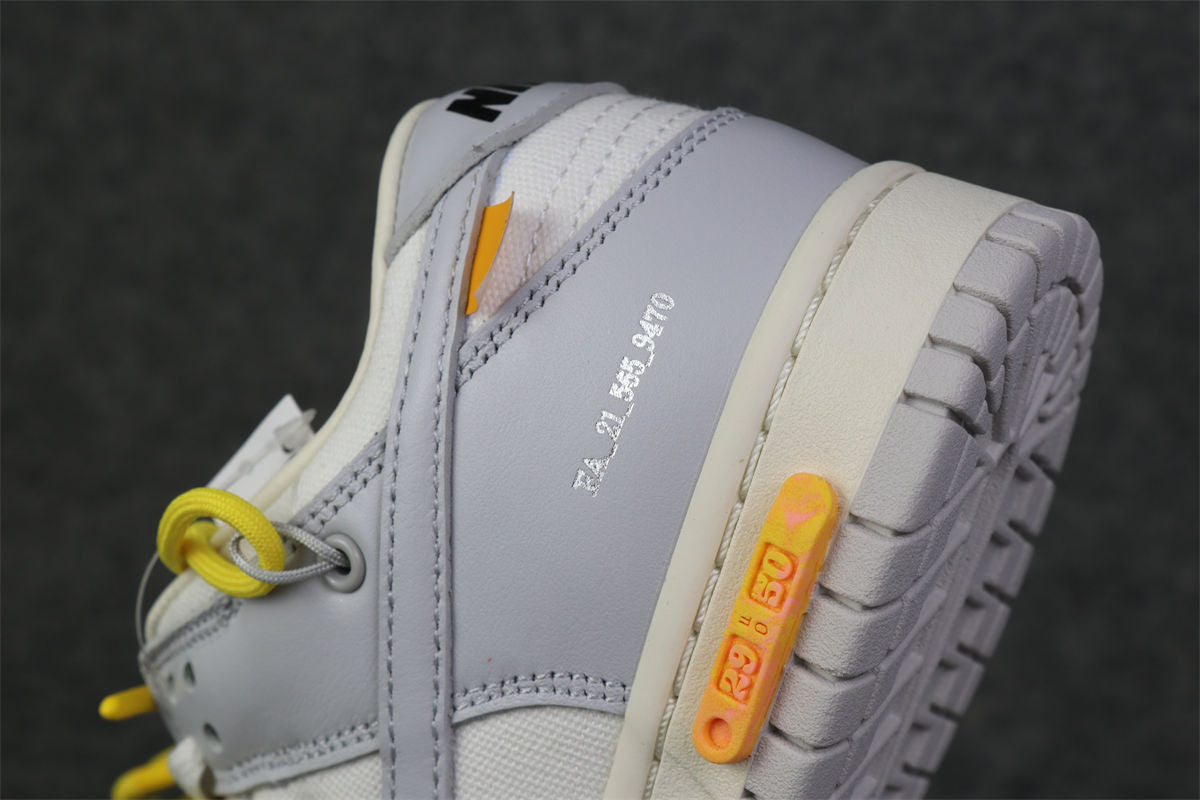 Off-White x Dunk Low 'Lot 29 of 50'
