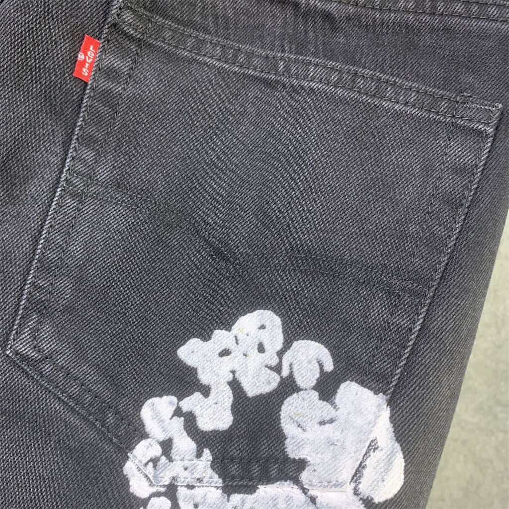 Levi's x Denim Tears The Cotton Wreath  Jeans 'Black'