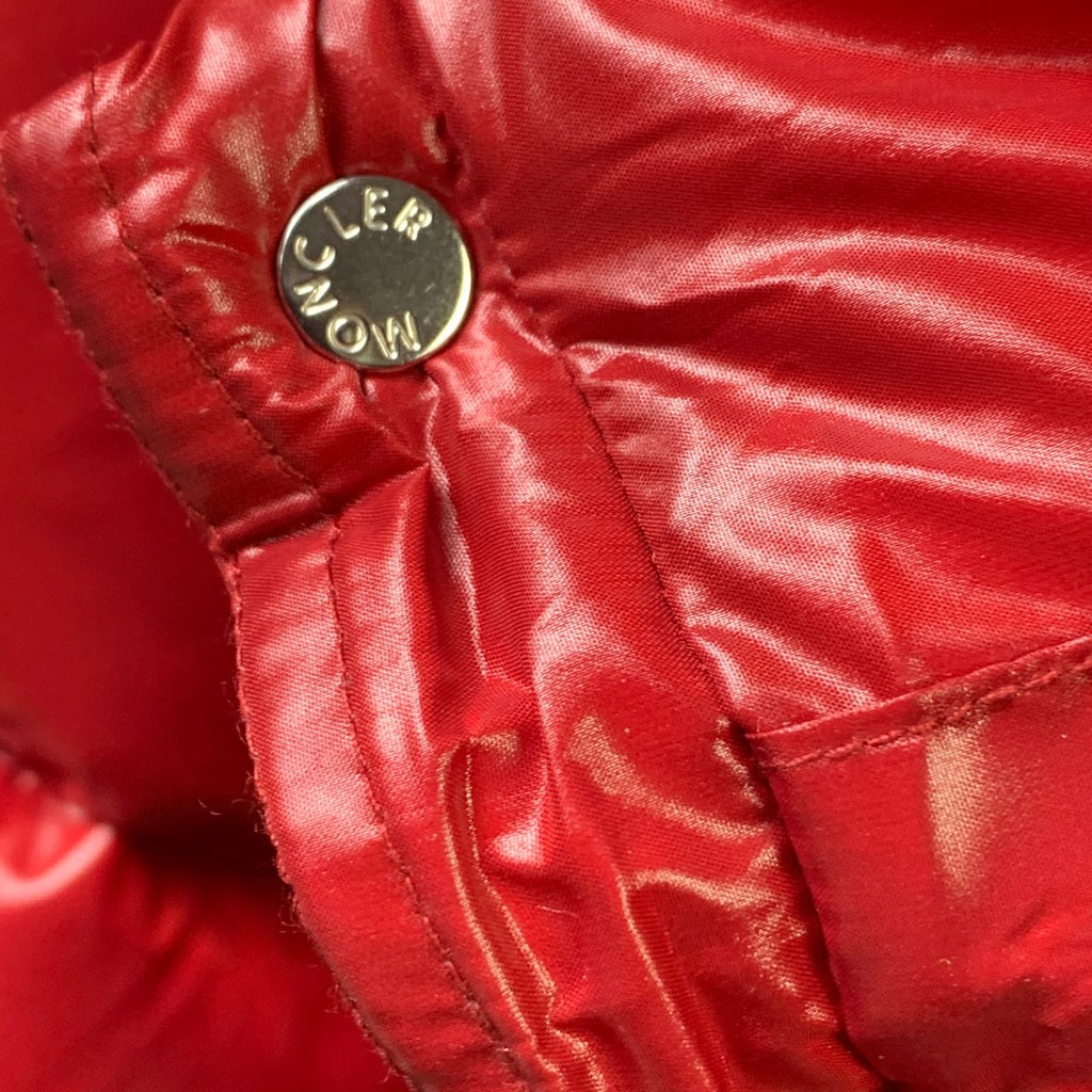 Moncler Maljasset Short Down Jacket 'Red'