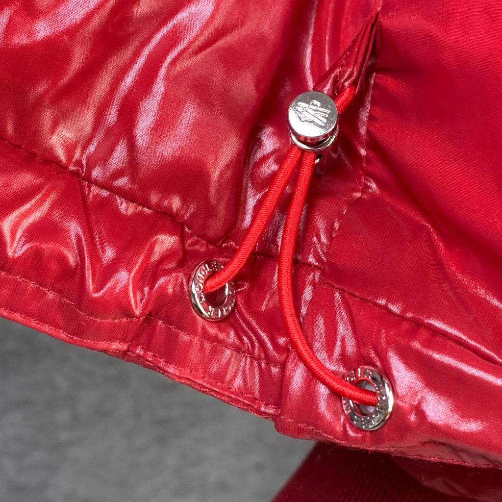 Moncler Maljasset Short Down Jacket 'Red'
