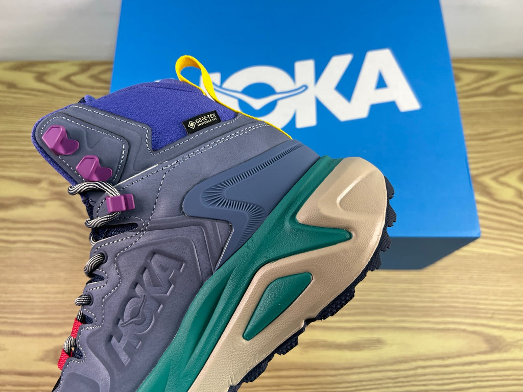 Hoka M Kaha 3 GTX Hiking Boot Dusty Purple|Jade Green