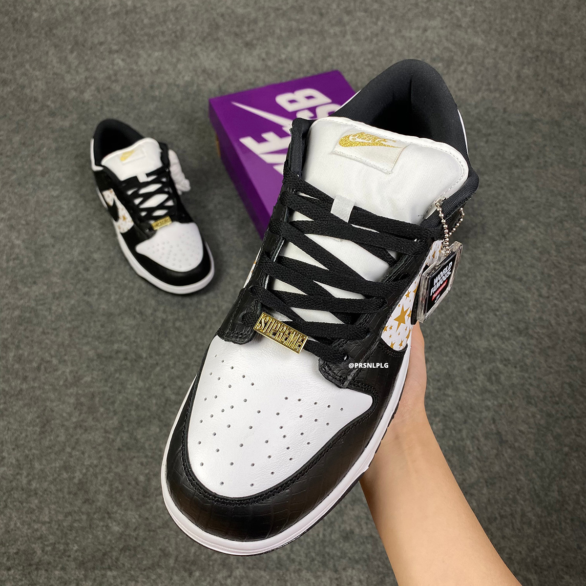Supreme x Dunk Low OG SB QS 'Black'