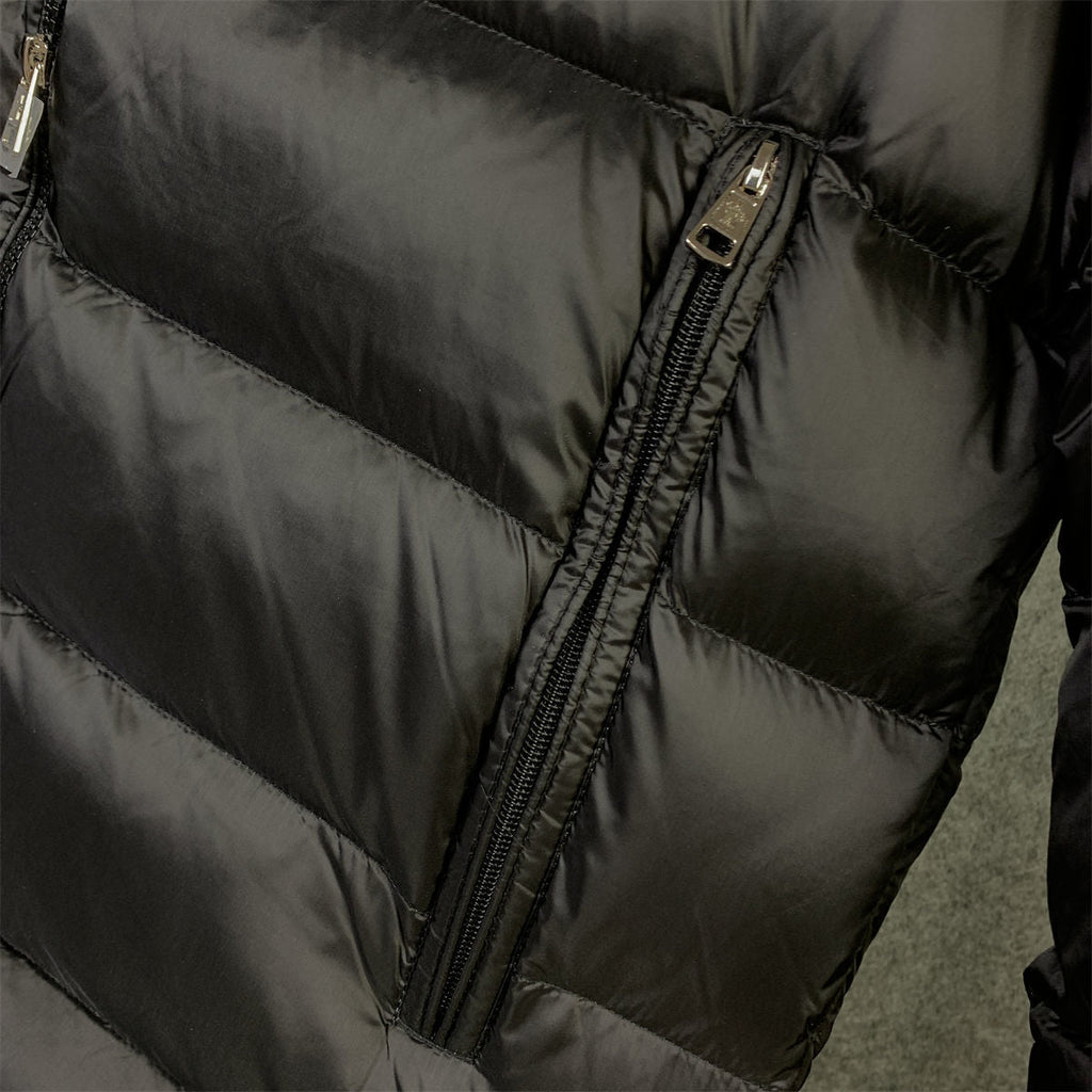Moncler Stellaire Shell-Down Jacket 'Black/White'