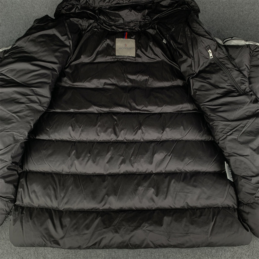 Moncler Stellaire Shell-Down Jacket 'Black/White'