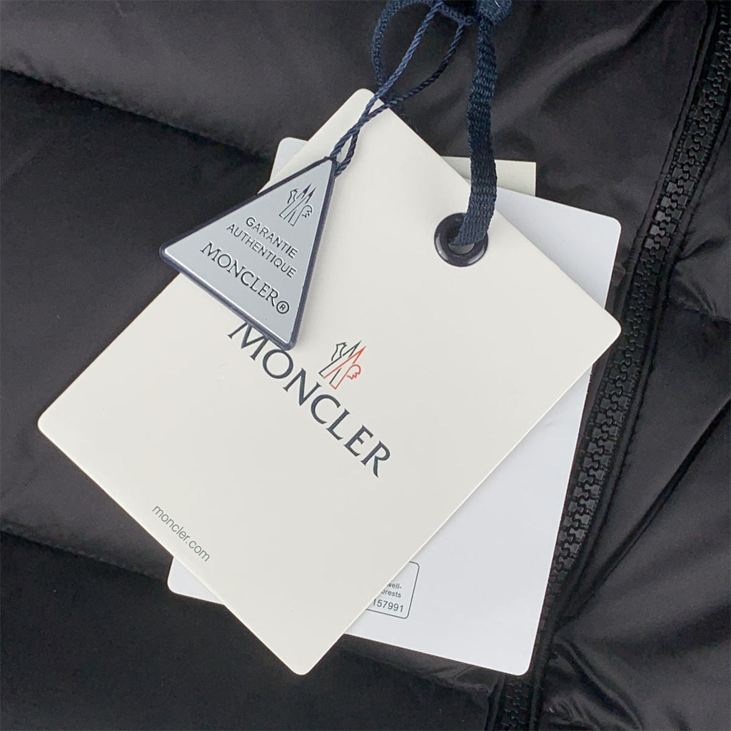 Moncler Stellaire Shell-Down Jacket 'Black/White'
