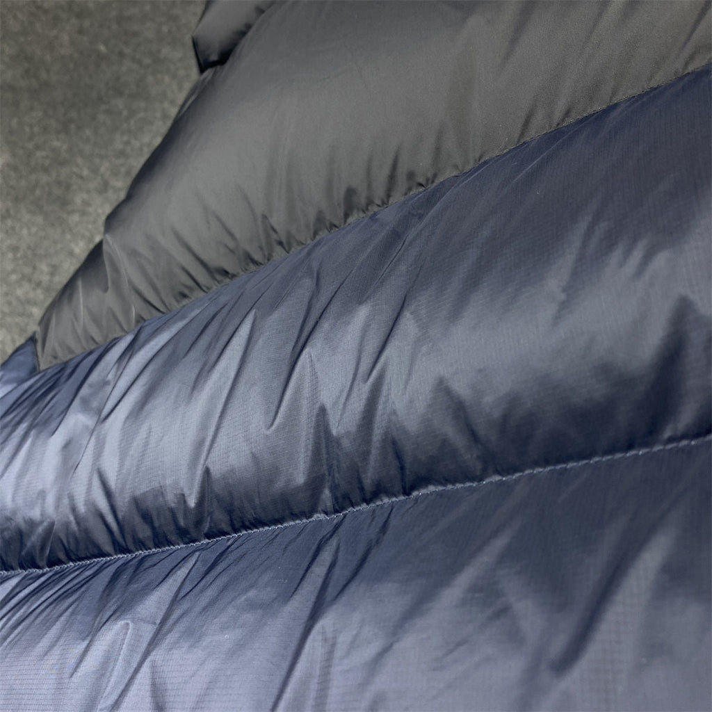 Moncler Peuplier Short Down Jacket 'Navy'