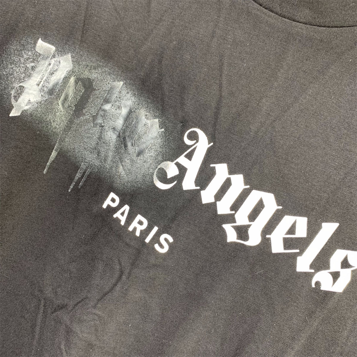 Palm Angels Paris Sprayed Logo T-shirt