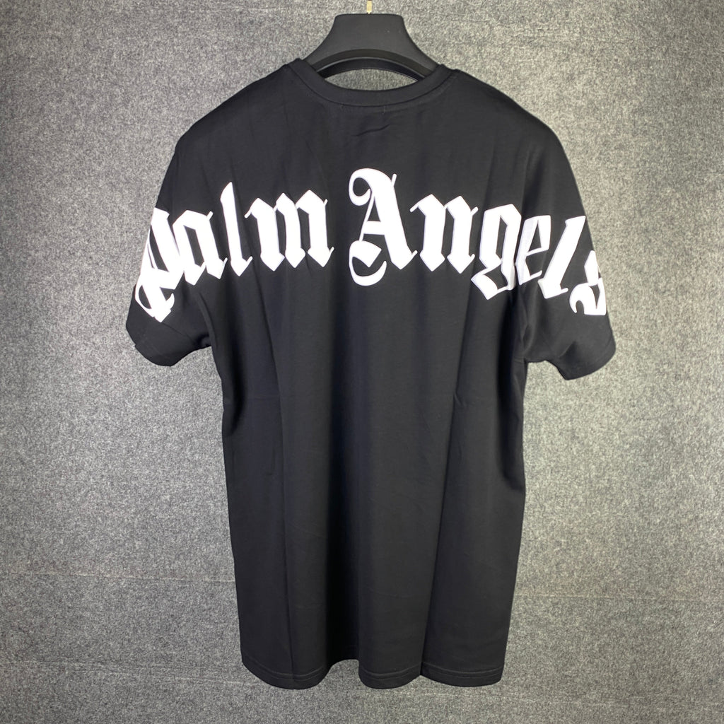 Palm Angels Oversize Logo T-Shirt 'Black/White'