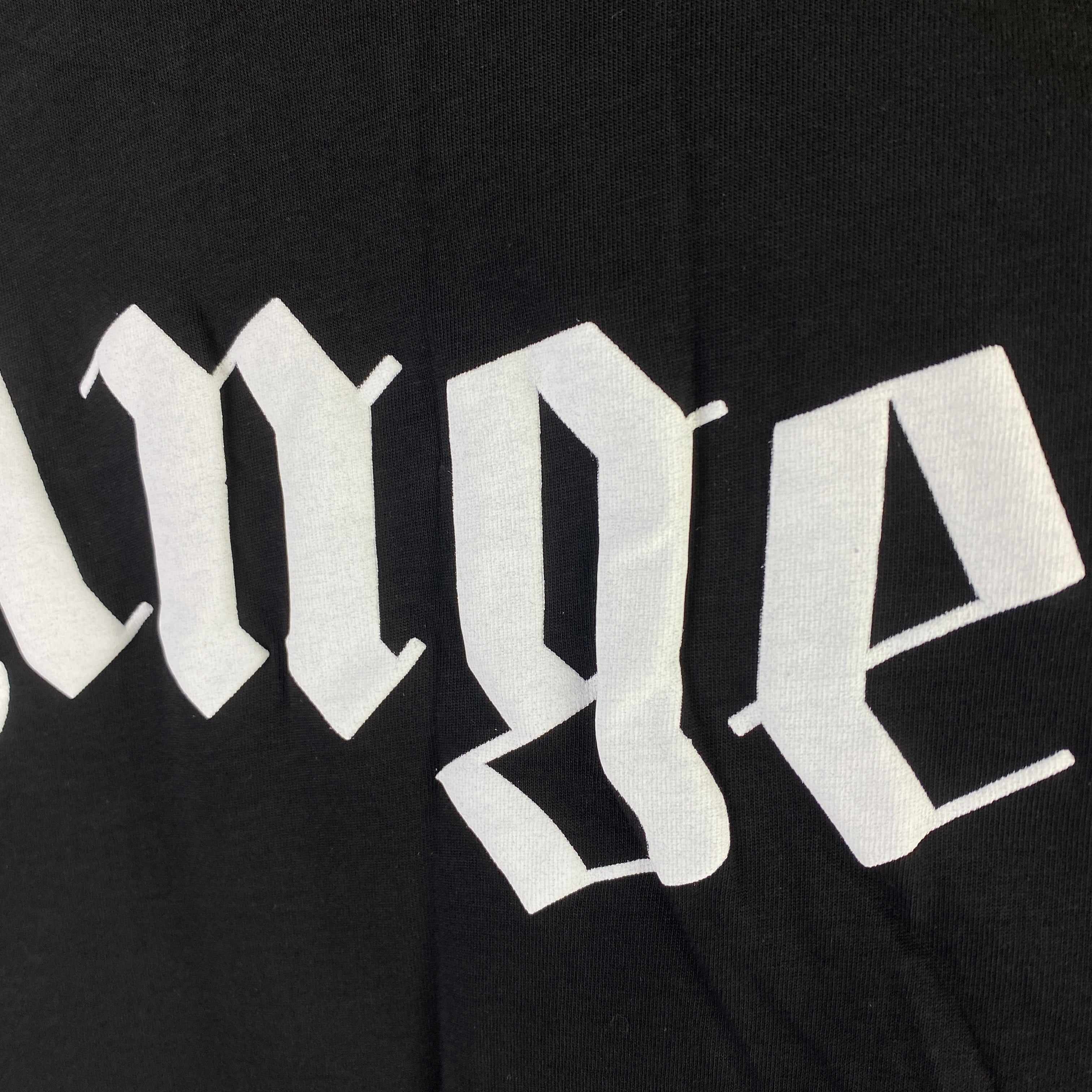 Palm Angels Oversize Logo T-Shirt 'Black/White'