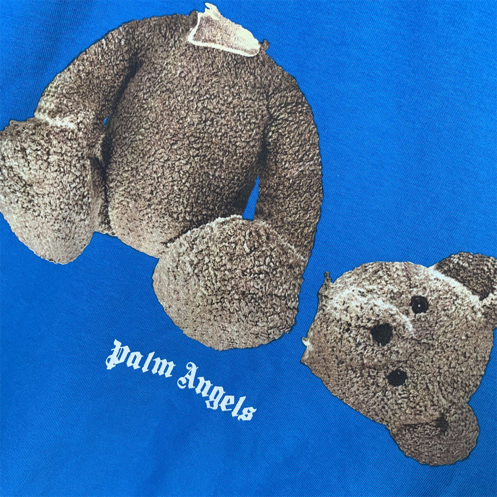 Palm Angels Teddy Bear T-Shirt 'Blue'