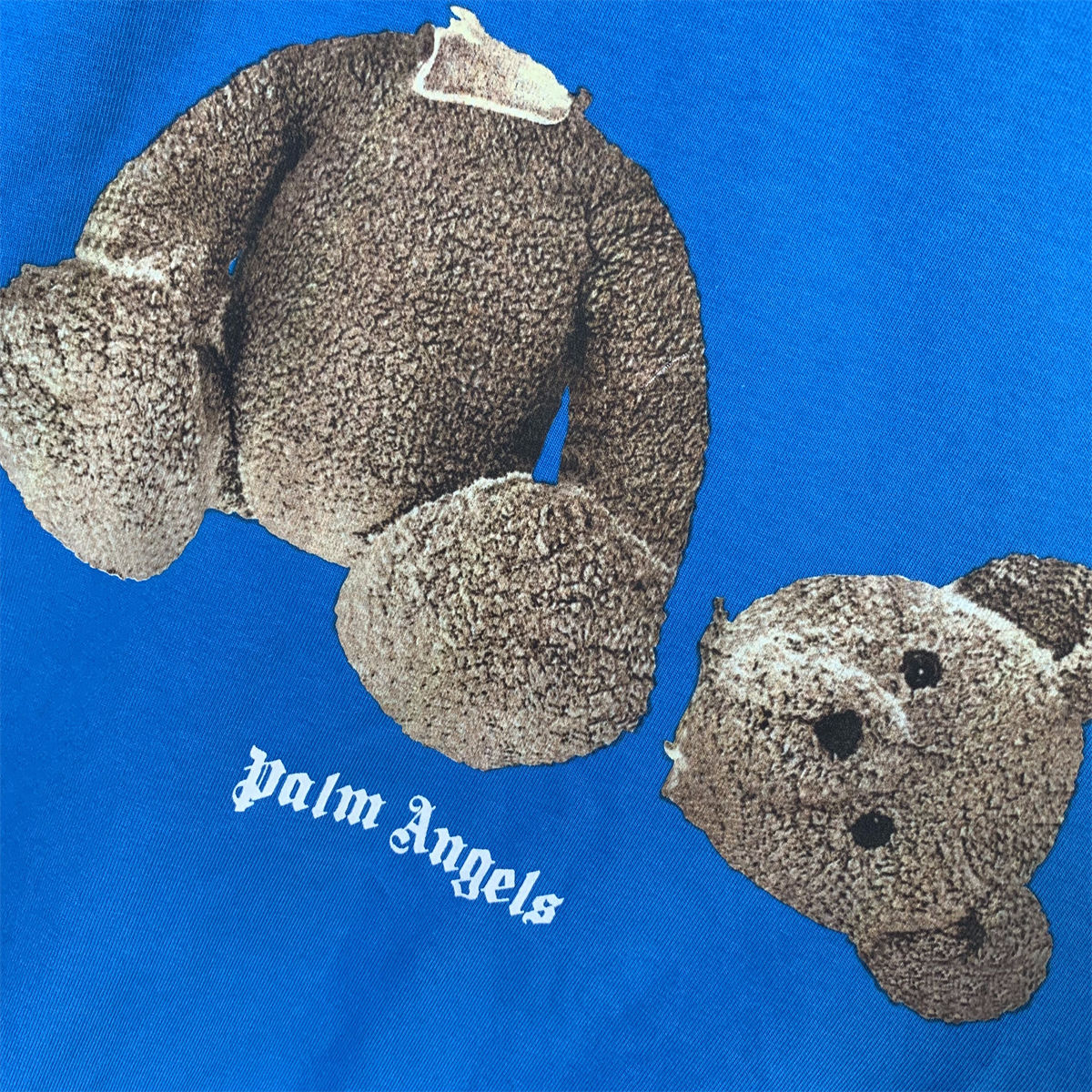 Palm Angels Teddy Bear T-Shirt 'Blue'